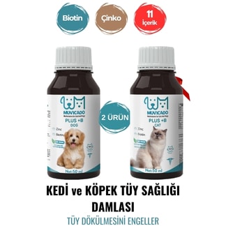 muvicado kedi ve köpeklerde tüy ve deri sağlığı damlası